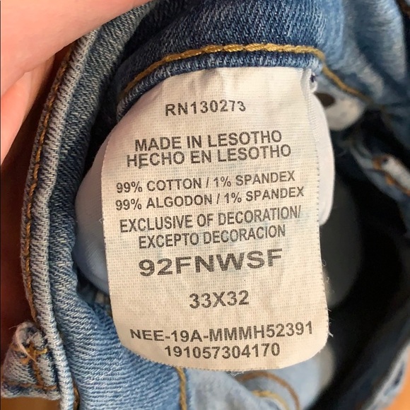 Wrangle Slim Fit 33x32 Jeans - Picture 3 of 5